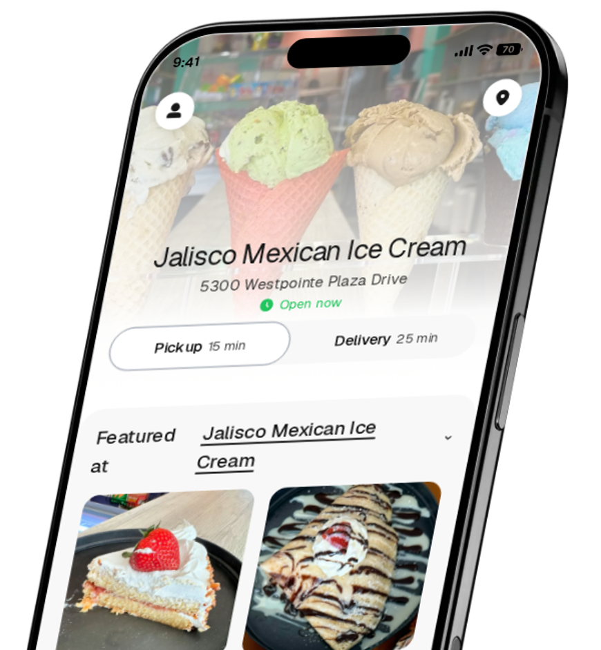 Jalisco Mexican Ice Cream app preview