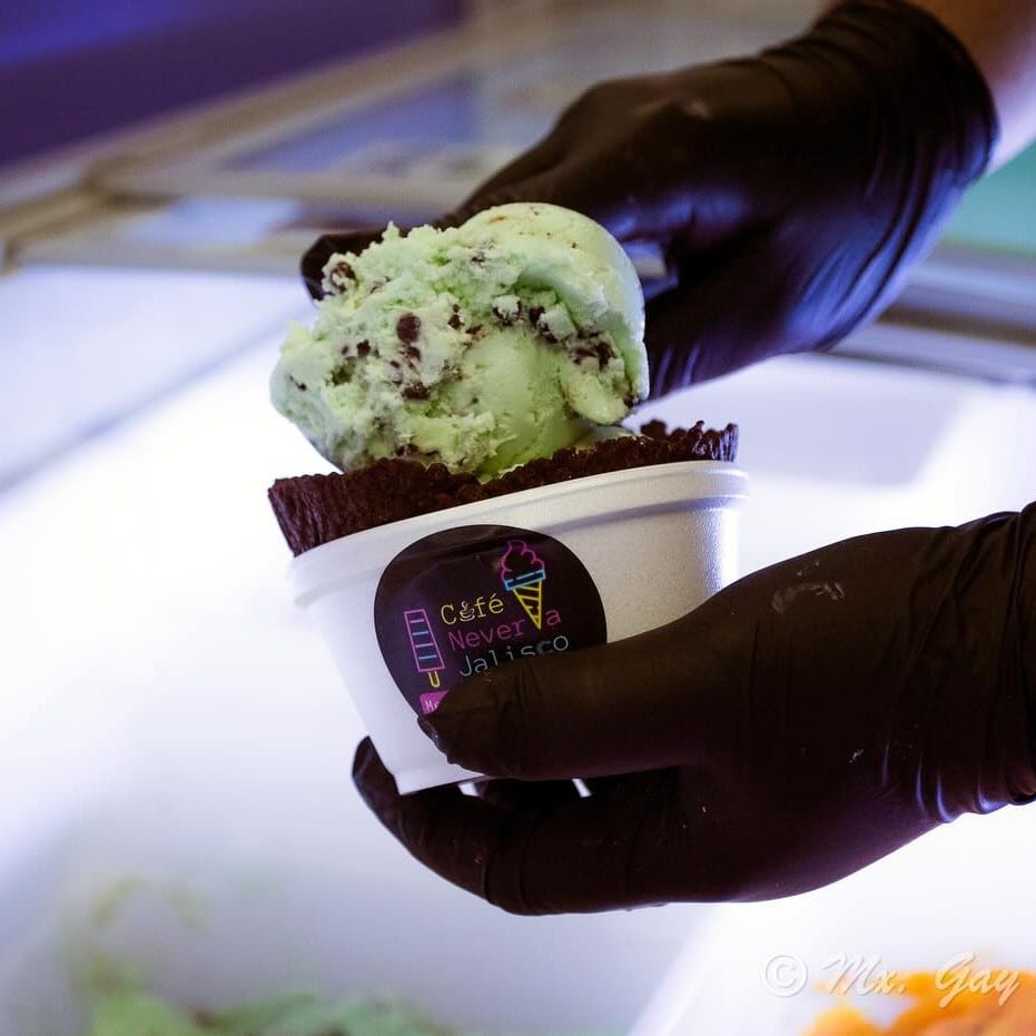Scoops Ice Cream.